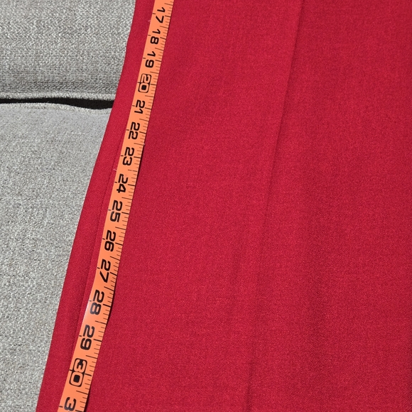 Kasper Bold Red Women's Pants - Picture 10 of 13